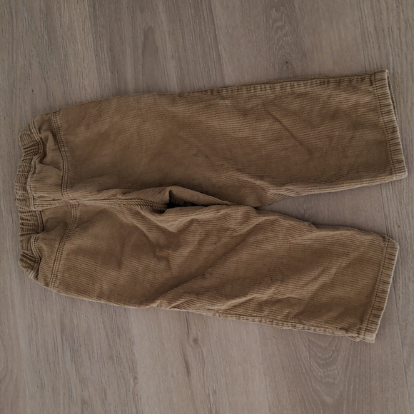 Mini Boden Gold/Tan Corduroy Pants Size 4 - Picture 2 of 3